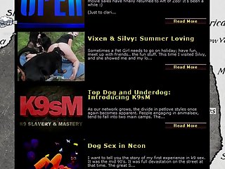 Teen Gets Dog To Fuck Her