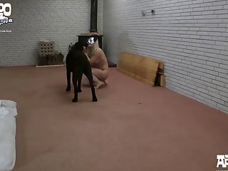 Dog Fuck French Girl