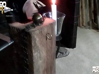 Fail To Notice The Dog's Great Cock Swollen Into Eager